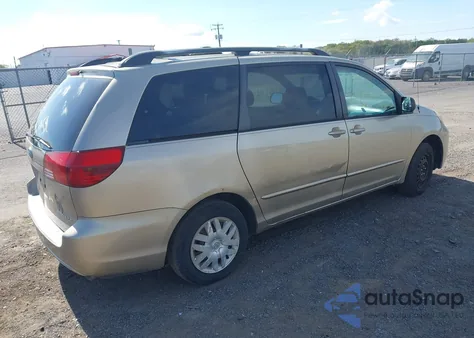 2005 Toyota Sienna Le z USA, uszkodzony, nr VIN 5TDZA23CX5S334742
